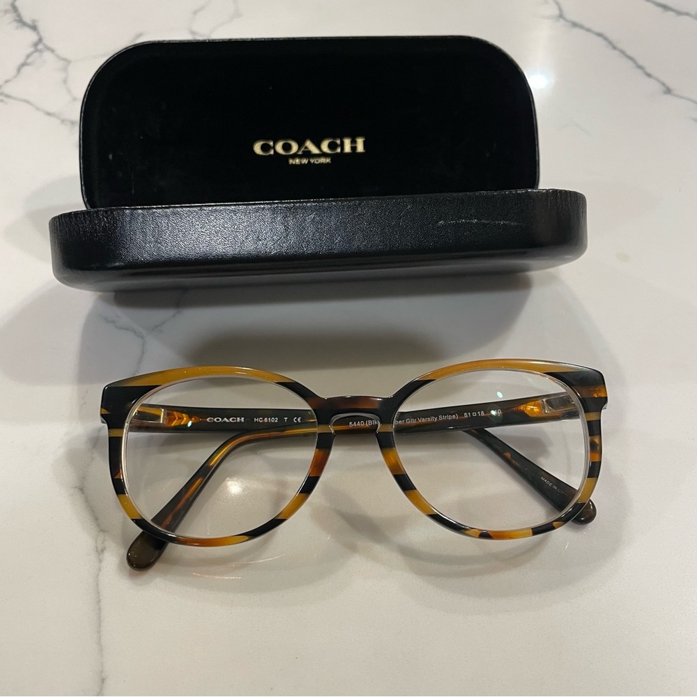 Coach Eyeglasses HC6102/5440 - Picture 2 of 8